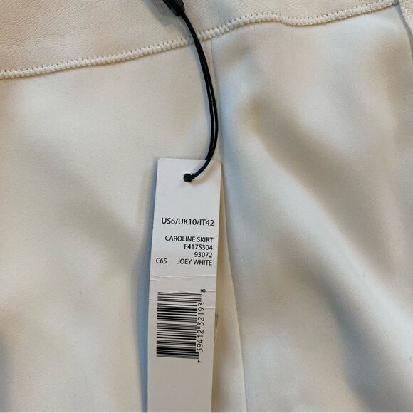 Tahari Caroline skirt in Joey white weight size 0 VIntage Vogue - Picture 6 of 7
